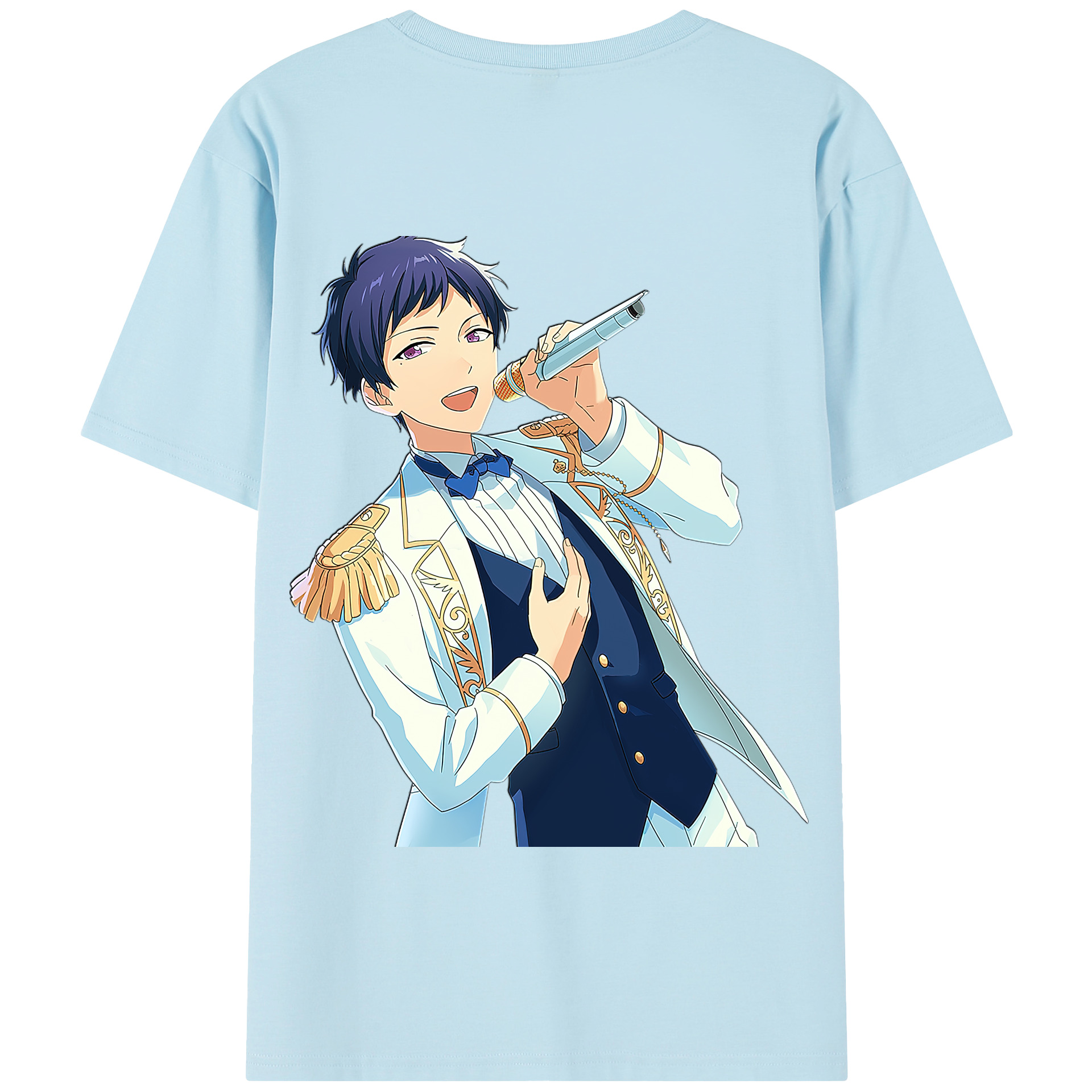 （画像用） あんさんぶるスターズ! Ensemble Stars 綿100％半袖Tシャツ（背面プリント）